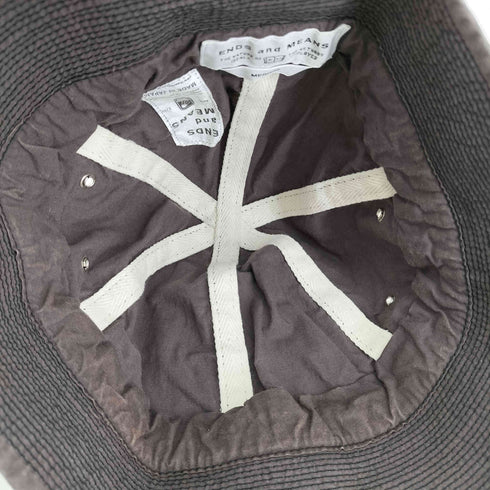 エンズアンドミーンズ ENDS and MEANS Army Hat メンズ