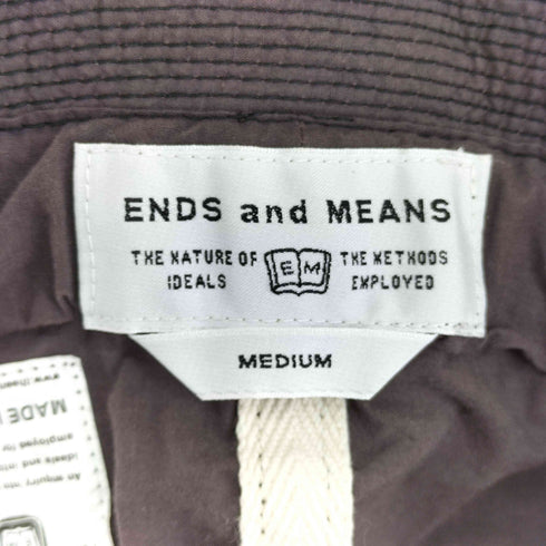 エンズアンドミーンズ ENDS and MEANS Army Hat メンズ