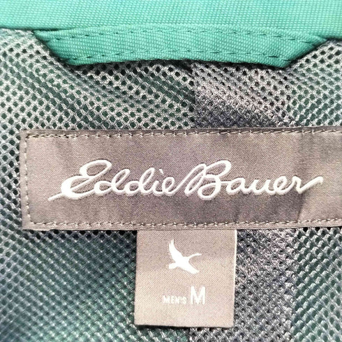 エディーバウアー Eddie Bauer スタンドカラーナイロンハーフコート メンズ import:M