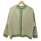 ザラ ZARA 花柄ジャガードニットカーディガン レディース import:S