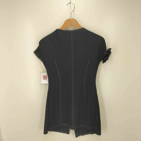 NOKO PLEATS フリル プリーツ 半袖ワンピース レディース 38