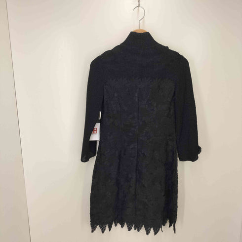 NOKO PLEATS 刺しゅうデザイン プリーツジャケット レディース 38