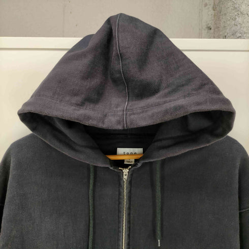 トーン tone 23AW Zip Sweat Parka ジップアップ スウェット パーカー メンズ JPN:3