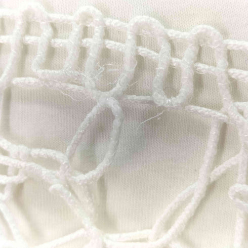 エンポリオアルマーニ EMPORIO ARMANI Macrame Embroidered T-shirt マクラメ刺繍 Tシャツ メンズ import:XL