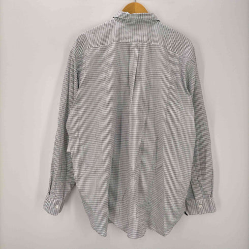 ビームスエスエスゼット BEAMS SSZ 25AW 別注 Western Hydrodynamic Research BD SHIRT オーバーサイズ チェック ボタンダウン シャツ メンズ JPN:M