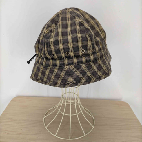 トーン tone 23SS TIED HAT タイド ハット チェック バケット ハット メンズ FREE