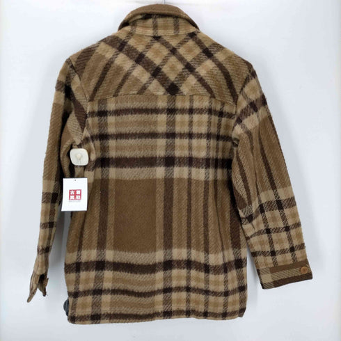 シーン SCENE 80-90S SCENE by VAN スタンドネック ウール チェック ジャケット メンズ JPN:M