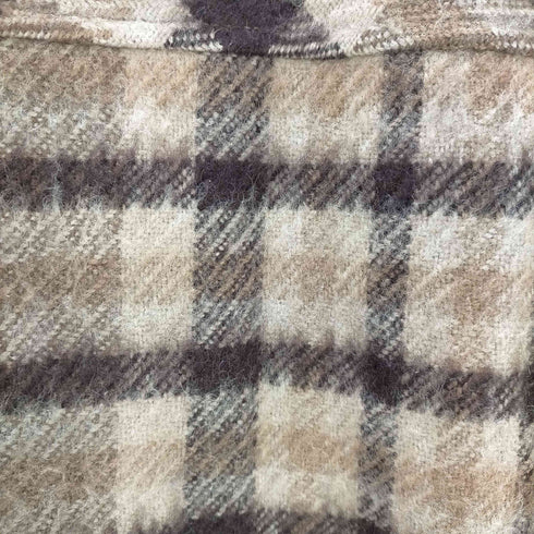 シーン SCENE 80-90S SCENE by VAN スタンドネック ウール チェック ジャケット メンズ JPN:M