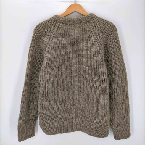 トゥモローランド TOMORROWLAND 80-90S OLD ラグランスリーブ ローゲージ ウール ニット セーター メンズ JPN:L