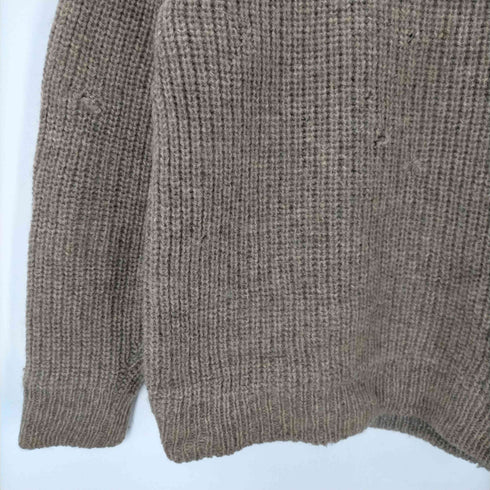 トゥモローランド TOMORROWLAND 80-90S OLD ラグランスリーブ ローゲージ ウール ニット セーター メンズ JPN:L