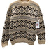80-90S ADAM BROTHERS icelandic ノルディック柄 YARN ヤーンウール ニット セーター メンズ