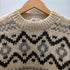 80-90S ADAM BROTHERS icelandic ノルディック柄 YARN ヤーンウール ニット セーター メンズ