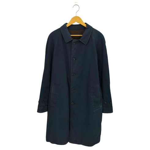 ランズエンド LANDS END 裏地ヘリンボーン ステンカラーコート メンズ L