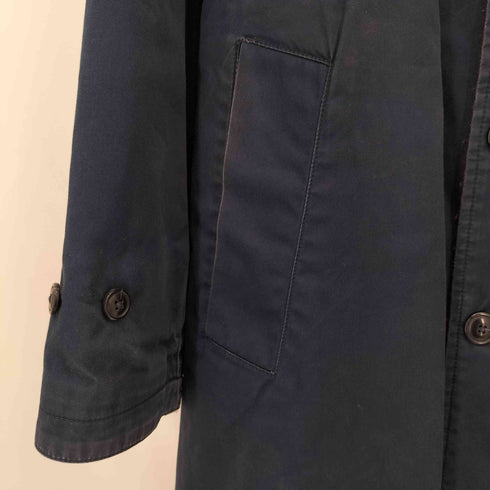 ランズエンド LANDS END 裏地ヘリンボーン ステンカラーコート メンズ L