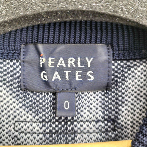 パーリーゲイツ PEARLY GATES 落書き 総柄 ロゴニット レディース JPN:0