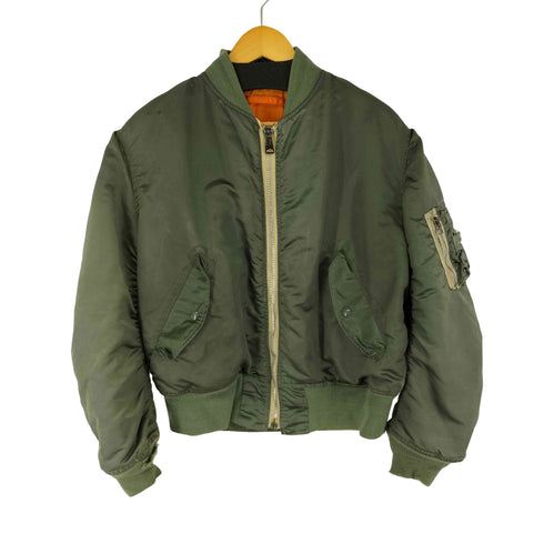 アルファインダストリーズ ALPHA INDUSTRIES 70-80S MADE IN USA MA-1 フライトジャケット メンズ
