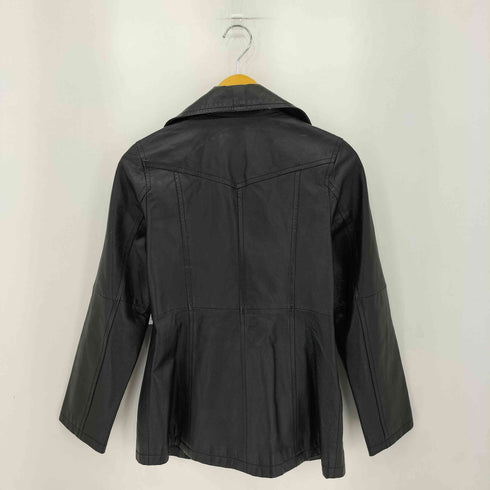 ミッシェルクラン MICHEL KLEIN ピッグレザー ダブルハーフコート レディース 40