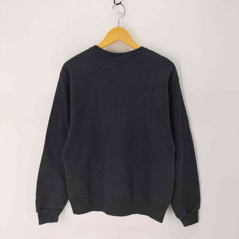 チャンピオン Champion 90S USA製 青タグ 前V 袖目あり クルーネック スウェット トレーナー フェード メンズ import:L