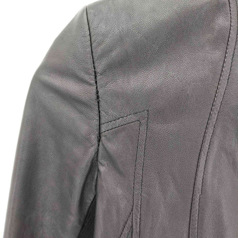 ムルーア MURUA フロントクロス ラムレザージャケット レディース S