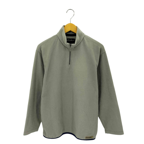 エディーバウアー Eddie Bauer 00s 黒タグ ハーフジップ プルオーバーフリース メンズ S