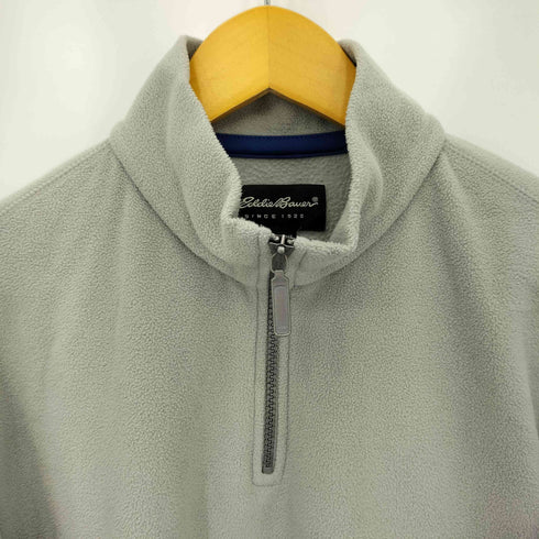 エディーバウアー Eddie Bauer 00s 黒タグ ハーフジップ プルオーバーフリース メンズ S