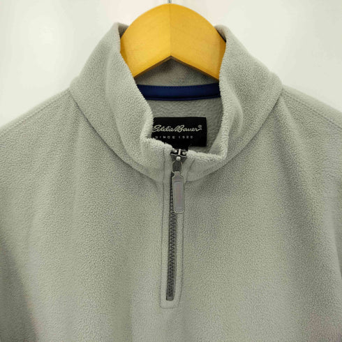エディーバウアー Eddie Bauer 00s 黒タグ ハーフジップ プルオーバーフリース メンズ S