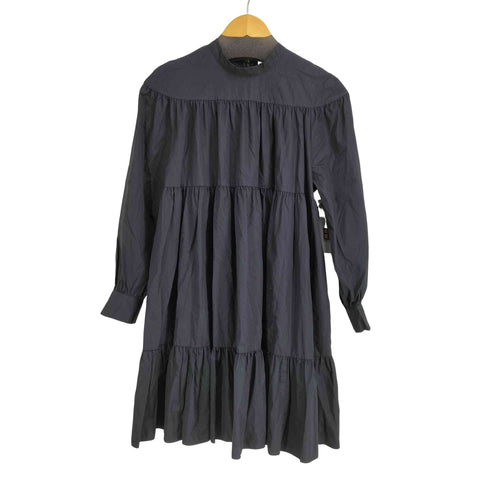 ユナイテッドアローズ UNITED ARROWS ギャザー ティアード ミニワンピース レディース JPN:36