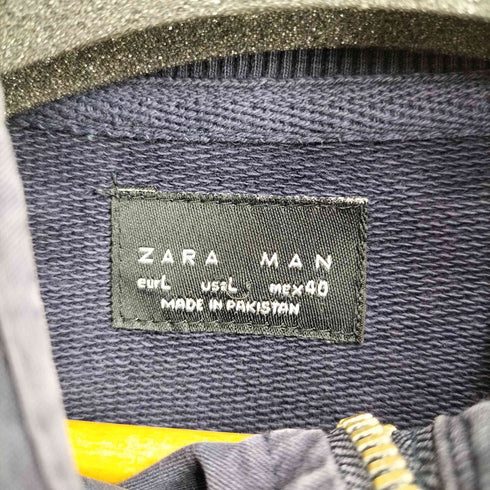 ザラマン ZARA MAN ジップデザインスウェットジャケット Y2K メンズ import:L