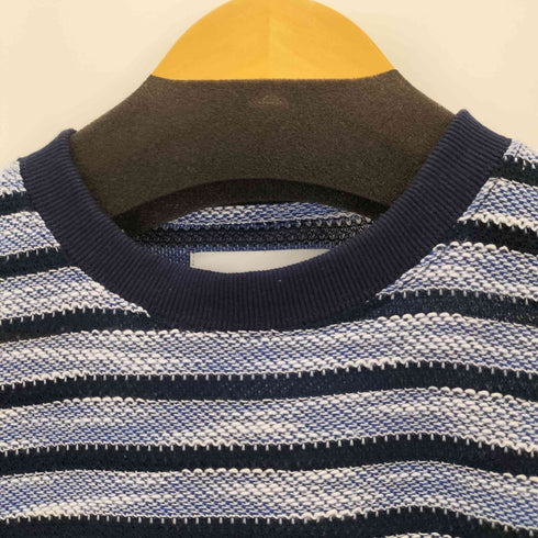 ウィムジー WHIMSY 25SS SLUB KNIT BORDER TEE メンズ JPN:L