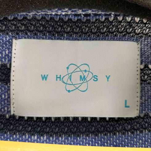 ウィムジー WHIMSY 25SS SLUB KNIT BORDER TEE メンズ JPN:L