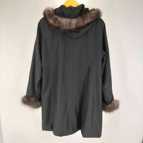 ブルーフォックスファー シルクコート レディース M-L