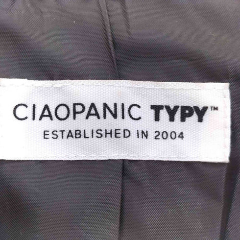 チャオパニックティピー CIAOPANIC TYPY シャギースタンドカラーコート レディース ONE SIZE