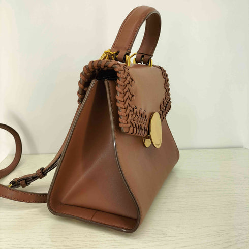 チャールズアンドキース CHARLES&KEITH ウーブン トップハンドルバッグ レディース