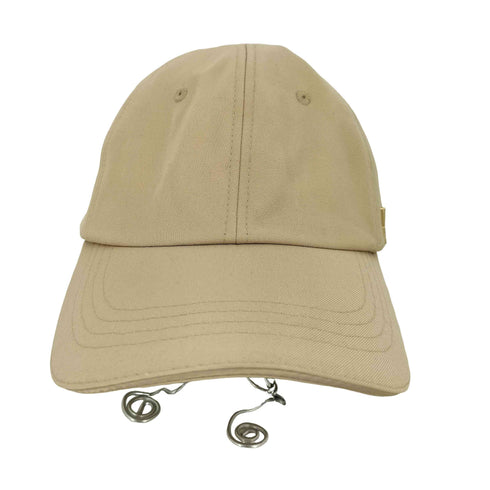 バザール VARZAR Rose gold stud over fit ball cap レディース FREE