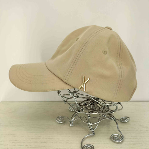 バザール VARZAR Rose gold stud over fit ball cap レディース FREE