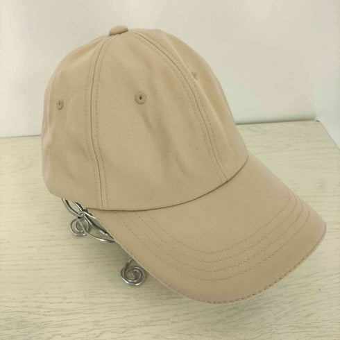 バザール VARZAR Rose gold stud over fit ball cap レディース FREE