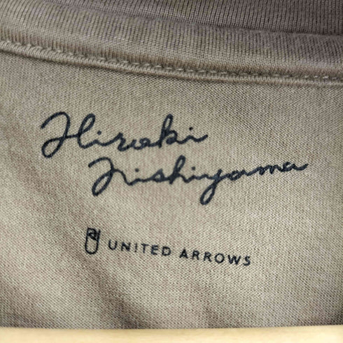 ユナイテッドアローズ UNITED ARROWS HANDTEX STEP FORWARD プリント TEE レディース FREE