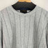 エディーバウアー Eddie Bauer 80S 黒タグ ストライプVネックスウェット メンズ import:L