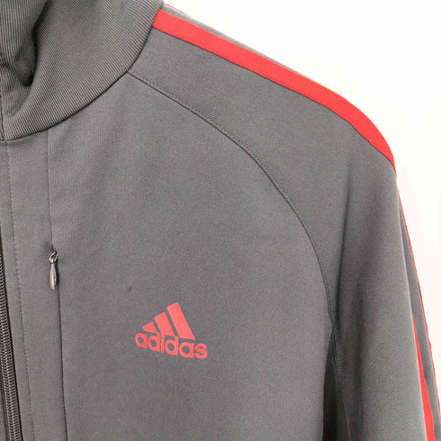 アディダス adidas 00s Clima365 パフォーマンスロゴプリント スリーライン トラックジャケット メンズ JPN:L
