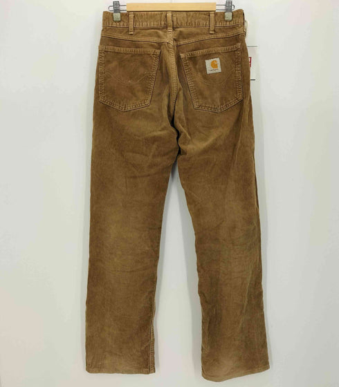 カーハート Carhartt ロゴパッチ コーデュロイ ストレートパンツ メンズ 31×34