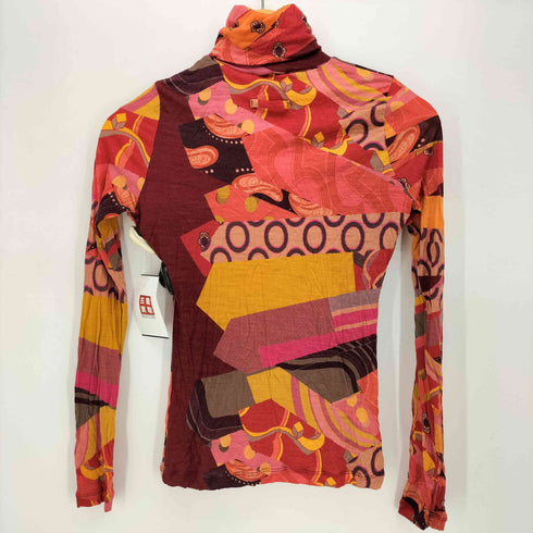ジページェバイジャンポールゴルチエ JPG by GAULTIER パワーネット 総柄ハイネックカットソー archive レディース JPN:40