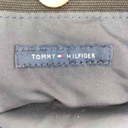 トミーヒルフィガー TOMMY HILFIGER ロゴプリント キャンバストートバッグ レディース