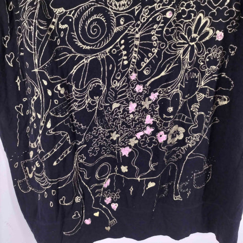 ツモリチサト TSUMORI CHISATO 総柄 キノコ ラメ ワンピース レディース JPN:2