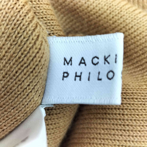 マッキントッシュフィロソフィー MACKINTOSH PHILOSOPHY バイカラー半袖セーター レディース 38