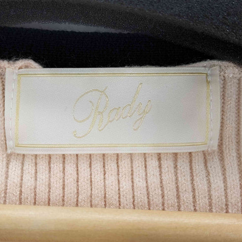 レディ Rady バイカラーニットワンピース レディース import:S