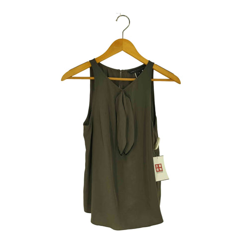 マークバイマークジェイコブス Marc by Marc Jacobs シルク100% ボウタイ ノースリーブブラウス レディース import:XS