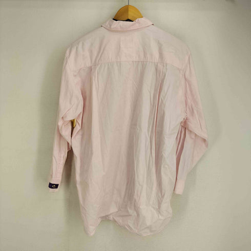 モスキーノ MOSCHINO パッチデザイン 金ボタン L/S BD シャツ レディース 82-164
