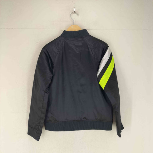 ナイキ NIKE 00s スオッシュ刺繍サテンボンバージャケット メンズ L