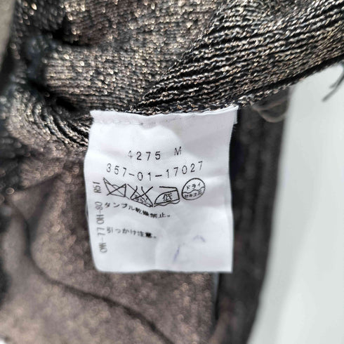 ヴィヴィアンウエストウッドレッドレーベル Vivienne Westwood RED LABEL ラメ スーパーロングスリーブ カーディガン レディース 2