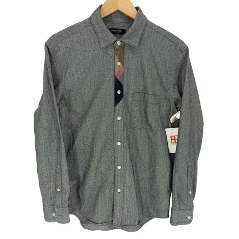 ブラックレーベルクレストブリッジ BLACK LABEL CRESTBRIDGE プラケットチェックジャージーネルシャツ メンズ import:M
